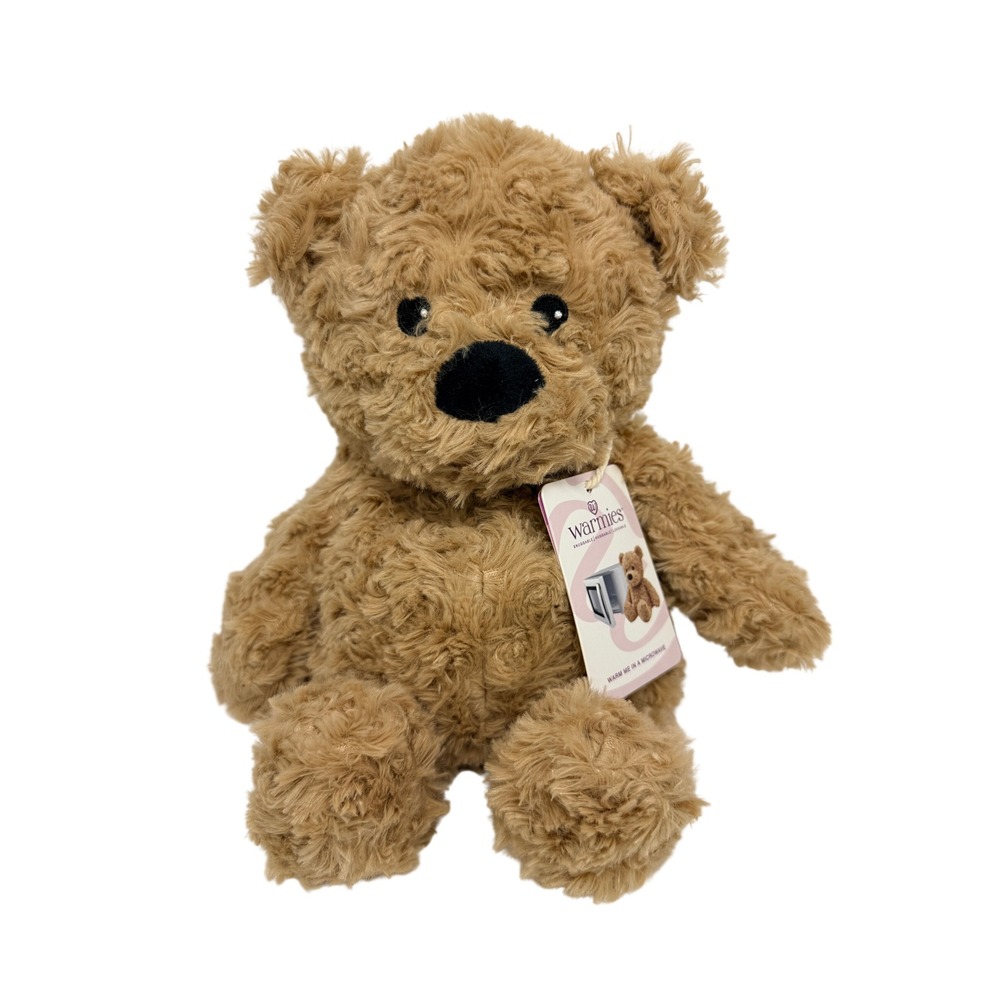 Warmies Microwavable Bear Plush Lavender Scented Weighted Stuffed Animal BG